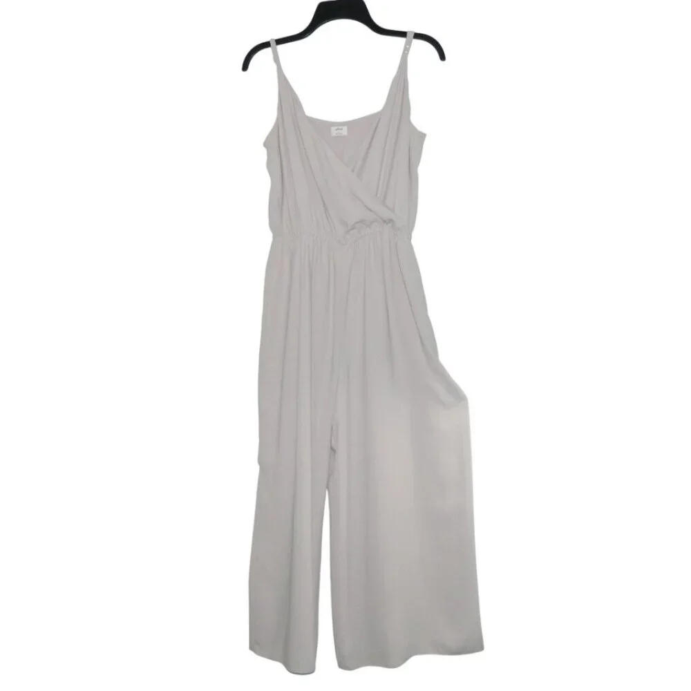 Wilfred Dusty Pink Holiday Party Evening Wedding Light Jumpsuit Size Large - Picture 2 of 16